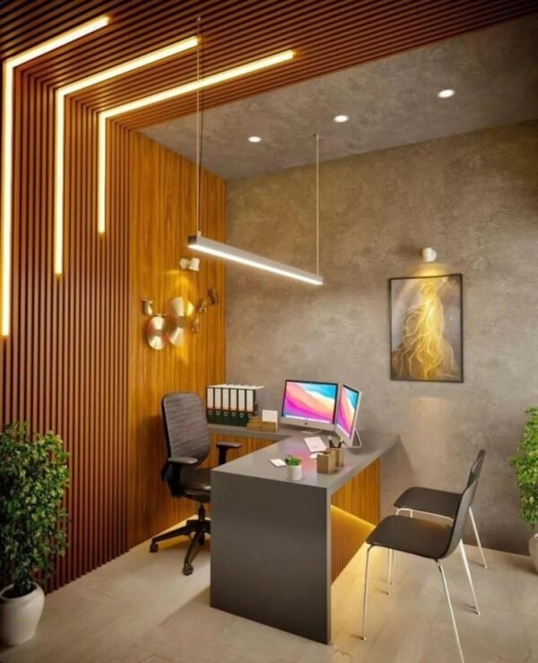 Painel Ripado Maciço Cumaru: Sofisticação e Personalidade para Suas Paredes, revestimento de alto padrão é ideal para adicionar textura, profundidade e um toque de calor natural a qualquer ambiente - Imagem 3