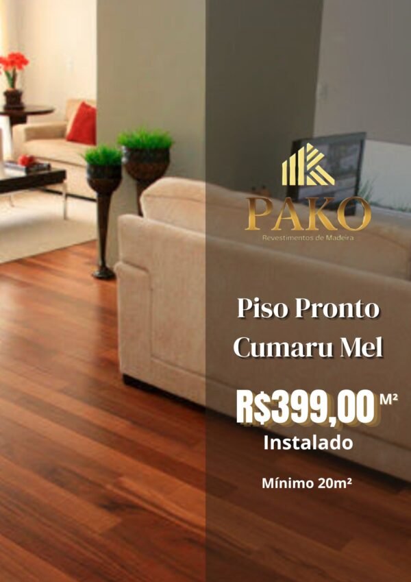 piso pronto cumaru mel