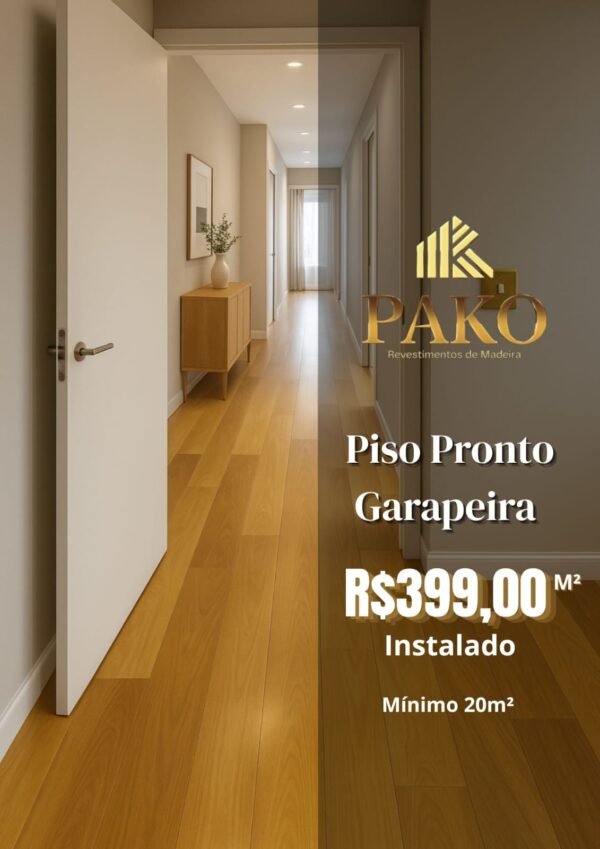 piso pronto garapeira
